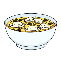 三鲜小馄饨 美食 中国
