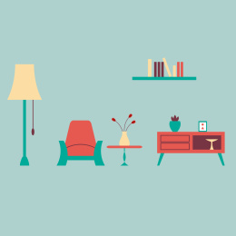 A Living Room 客厅 起居室