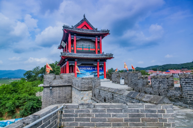 辽宁省丹东市虎山长城景观_站酷海洛_正版图片_视频_字体_音乐素材