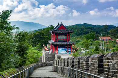 辽宁省丹东市虎山长城景观