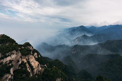 秦岭云海