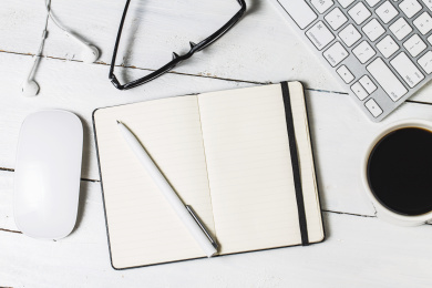 办公桌面 概念背景  