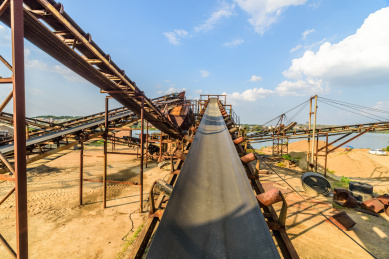 矿区传送带,挖沙场皮带