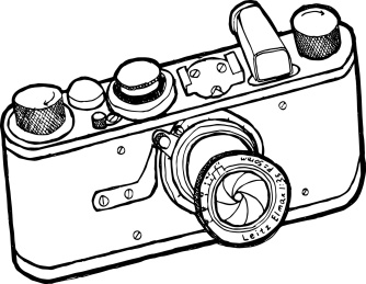 徕卡相机手绘 徕卡