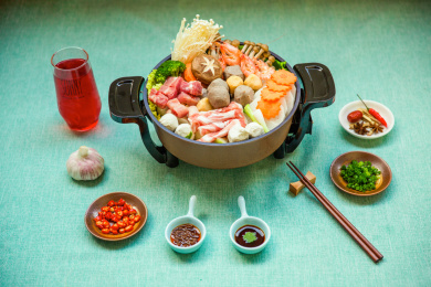 火锅素材之火锅搭配酱料