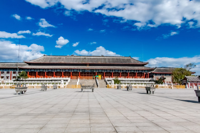 河北省秦皇岛市山海关中国长城艺术馆建筑景观
