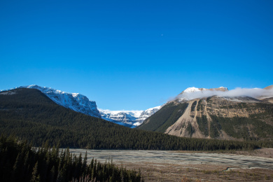 加拿大班芙国家森林公园 秋天美景