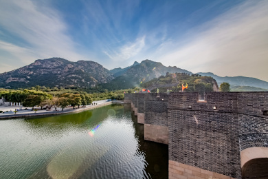 辽宁省绥中县九门口长城建筑景观
