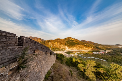 辽宁省绥中县九门口长城建筑景观
