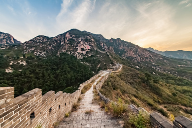 辽宁省绥中县九门口长城建筑景观