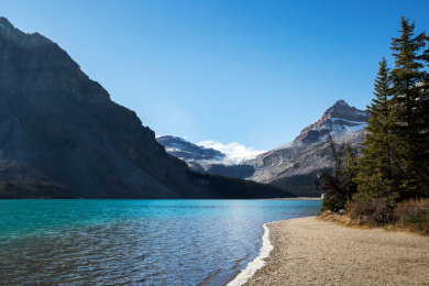 加拿大班芙国家森林公园 秋天美景