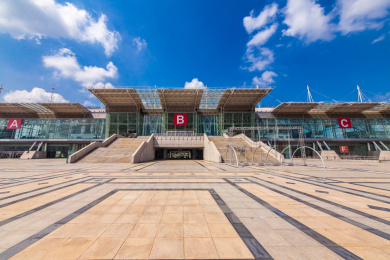 南京市国际展览中心建筑景观