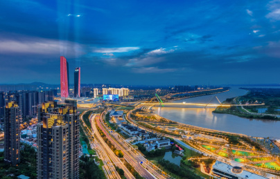 江苏省南京市青奥村保利大厦建筑景观