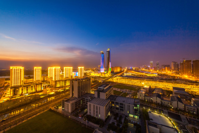 江苏省南京市青奥村保利大厦建筑景观