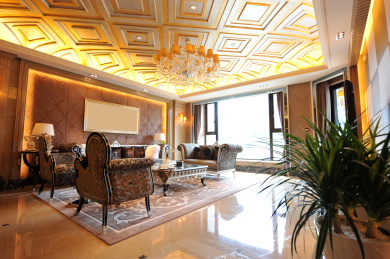 经典客厅的豪宅