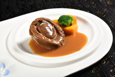 鲍汁扣吉品鲍，鲍鱼