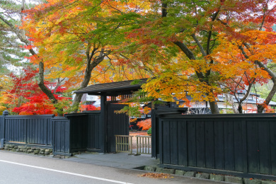 Kakunodate Samurai House in Autumn, Akita, Japan / 日本秋田县角馆町武家屋敷