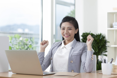 商业人物,办公女性,