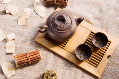 喝茶茶具静物