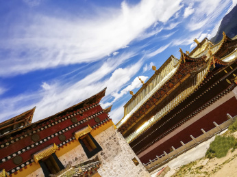 中国甘肃甘南郎木寺 