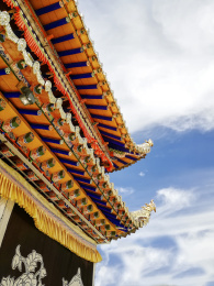 中国甘肃甘南郎木寺 
