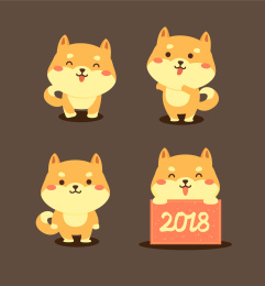 可爱狗狗