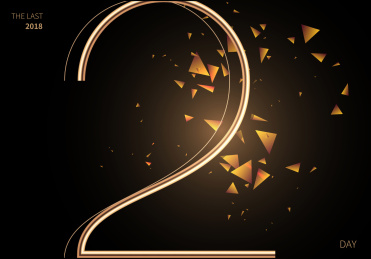 黑色数字碎片海报