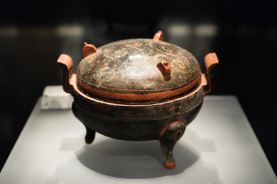 汉代漆器陶鼎 艺术