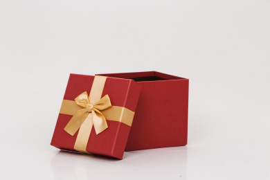 礼品盒，盒子，礼盒，红色，礼物盒，丝带