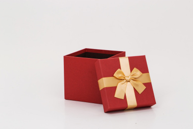 礼品盒，盒子，礼盒，红色，礼物盒，丝带