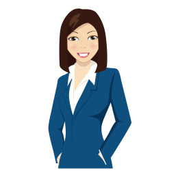 年轻的女性职业工作者