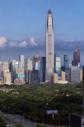 深圳福田中心区城市风光