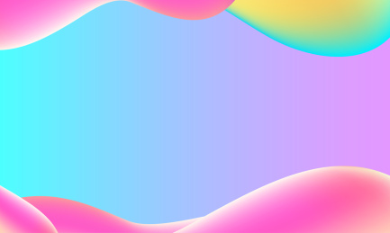 彩色渐变流体，彩色渐变抽象矢量背景图，海报和banner背景图