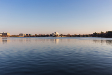 华盛顿潮汐湖风景 washington dc