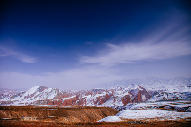 新疆乌鲁木齐市郊风光