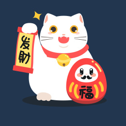 招财猫 Fortune Cat 