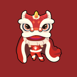 舞狮 lion dance