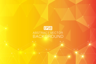 点、线、面构图科技抽象矢量背景