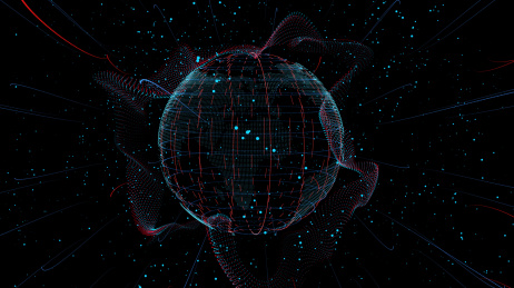 科技数码地球，全球网络通讯，互联网时代