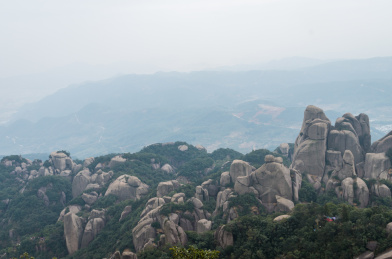 福建宁德太姥山风光