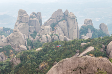 福建宁德太姥山风光
