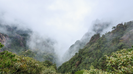 太虚仙境三清山 山崖