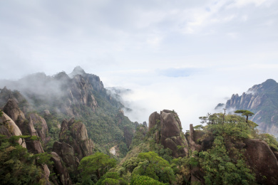 太虚仙境三清山 山崖