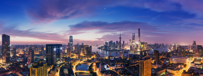 上海城市自然风光