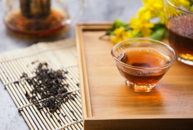 茶静物特写