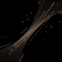 潮流黑金抽象元素背景