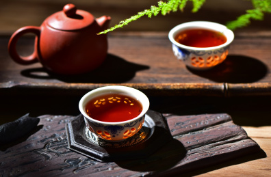  宫廷普洱茶茶汤 