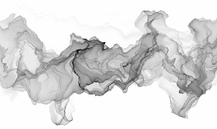 水墨意境线条装饰画