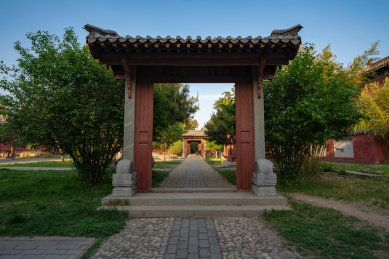 北京中式庭院老建筑