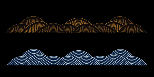 中国传统装饰纹样 水纹